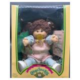 Cabbage Patch Kid - Coleco - 1985 - Loop with Double Ponytail - Blue Eyes - Girl - Dimples & Pacifier - MIB