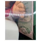 Cabbage Patch Kid - Coleco - 1985 -  Ponytail - Brown Hair - Brown Eyes - Girl - Dimples & Pacifier - MIB