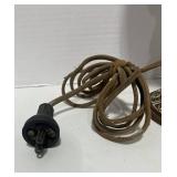 1930's Greist Mfg. Super Adjustable Desk Lamp with Brass Shade