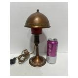 1930's Greist Mfg. Super Adjustable Desk Lamp with Brass Shade