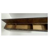 Beautiful 35' Hand Made Hand Painted Wooden Box