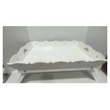 Cute Collapsible Wooden Serving Tray. Breakfast in Bed Anyone?