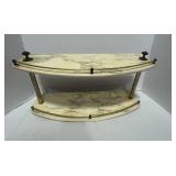 Vintage Art Deco Wall Shelf