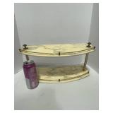 Vintage Art Deco Wall Shelf