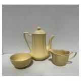 Johnson Bros. England Tea Pot, Creamer and Sugar