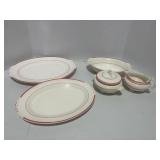 5 Piece Vintage Homer Laughlin Nautilas Set No chips