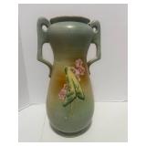 Vintage 16' Tall Double Handled Art Pottery Vase