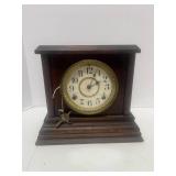 Antique Seth Thomas Adamantine Mantle Clock with Key