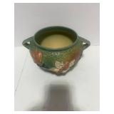 Vintage Roseville Art Pottery Jardiniere Green Magnolia