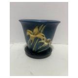 Vintage Roseville Art Potter Flower Pot Zephy Lily