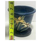 Vintage Roseville Art Potter Flower Pot Zephy Lily