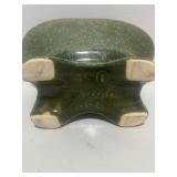 Vintage Brush Pottery Kidney Shaped Planter Speckled Glaze