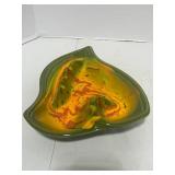 MCM Ashtray and Drip Glaze Art Pottery Pitcher