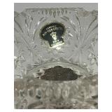 Genuine Monarch Crystal Compote Bowl Made in West Germany