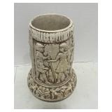Antique Egyptian Revival Art Pottery Vase