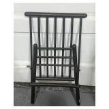 Antique Scandinavian Folding Gout Stool Used to Elevate Legs in the 18th Century