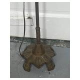 Wonderful Art Deco Metal Floor Lamp Beautiful!