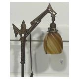 Wonderful Art Deco Metal Floor Lamp Beautiful!