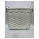 Antique Painted Wicker Hamper