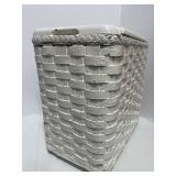 Antique Painted Wicker Hamper