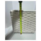 Antique Painted Wicker Hamper