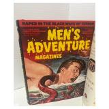 4 Books: Men's Adventure Magazines, Blackwood Farm by Anne Rice, Leonuris Redemption and Stranger in a Strange Land by Heinlein