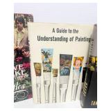 4 Books: The Love You Make Story of the Beatles, A Guide to Understanding Painting, Back Roads by O'Dell and The More Thans Complete Hitchhiker's Guide by Adams