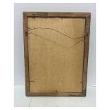 Antique 1910 Framed Print of Kiplin's 'If' Poem