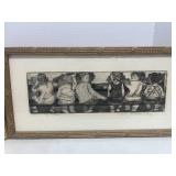 The Lesson by Anne Hetcherson 7/77 and LeLapin Picture