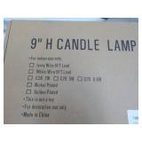 9' High Candle Lamp...