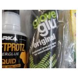 Glove Glu, Super Glue and Crayons...