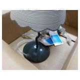2 Table Lamps 12' High...