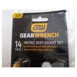 Gear Wrench 14 pc Metric Deep Socke...