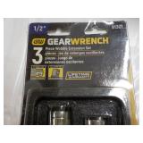 Gear Wrench 3 pc 1/2' Wobble Extens...