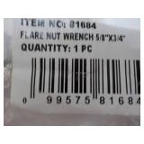 Gear Wrench 5/8 and 3/4' Flare Nut ...