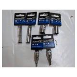 DieHard 3 sizes 6 total Deep Socket...