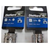 DieHard 3 sizes 6 total Deep Socket...