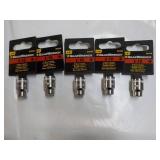 5 Gear Wrench E-10 Etorx Sockets...