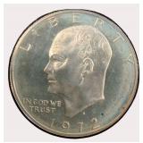 1972-S Eisenhower Silver Proof Dollar – 40% Silver