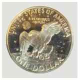 1972-S Silver Ike Dollar Proof – Collector Quality– 40% Silver
