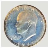 1972-S Silver Ike Dollar Proof – Collector Quality– 40% Silver