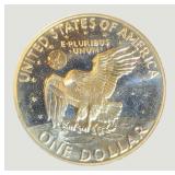 1972-S Eisenhower Proof Dollar – 40% Silver