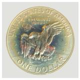 Vintage 1972-S Eisenhower Silver Proof Dollar– 40% Silver
