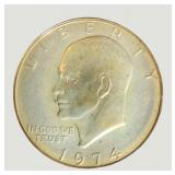 Vintage 1972-S Eisenhower Silver Proof Dollar– 40% Silver