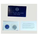 1971-S Eisenhower Dollar 40% Silver Uncirculated Mint Set – Blue Ike