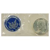 1971-S Eisenhower Dollar 40% Silver Uncirculated Mint Set – Blue Ike