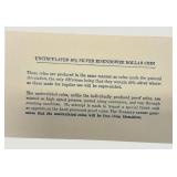 1971-S Eisenhower Dollar 40% Silver Uncirculated Mint Set – Blue Ike
