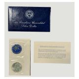 1971-S Blue Ike Silver Dollar 40% Silver Original Mint Package