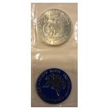 1971-S Blue Ike Silver Dollar 40% Silver Original Mint Package
