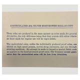 1971-S Eisenhower 40% Silver Dollar Uncirculated U.S. Mint Set